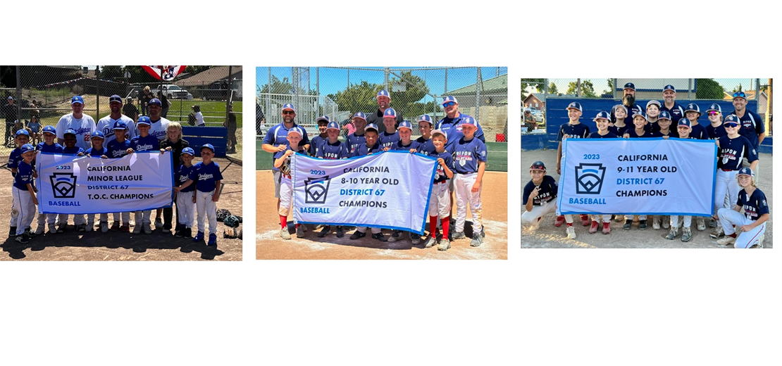 2023 Season Baseball Championship Banners